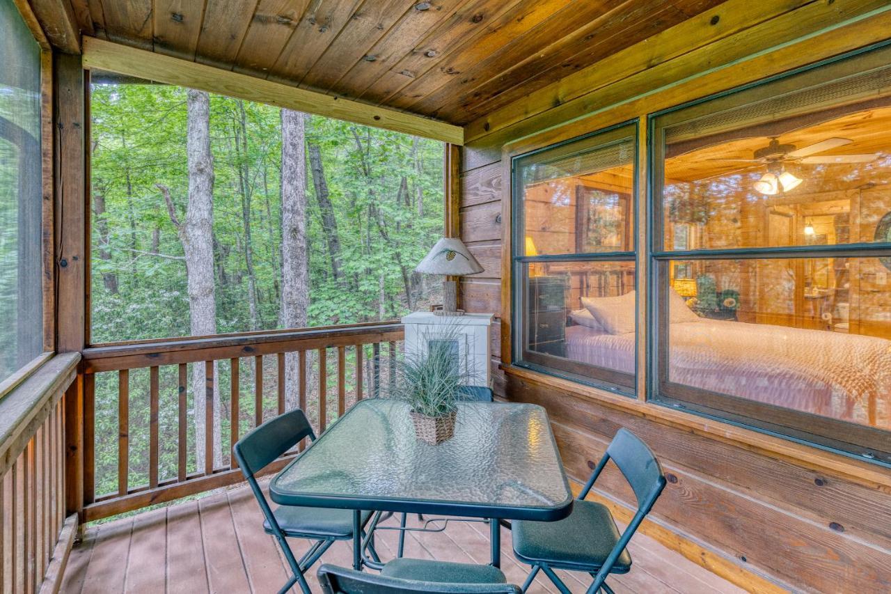 Secluded Sunrise Ridge: Mountain View Retreat with Hot Tub Villa Blue Ridge Exterior photo